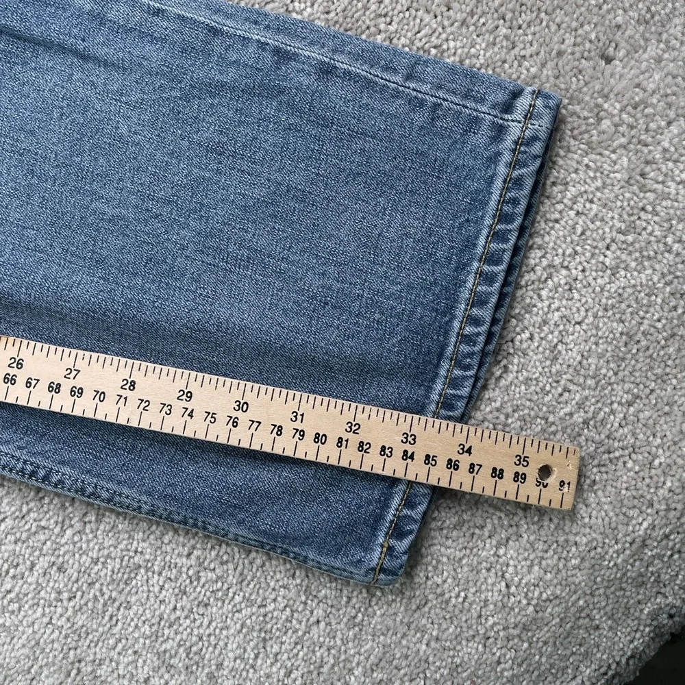 Banana Republic Jeans Mens 36x34 Blue Straight Leg Cotton Denim Casual Pants